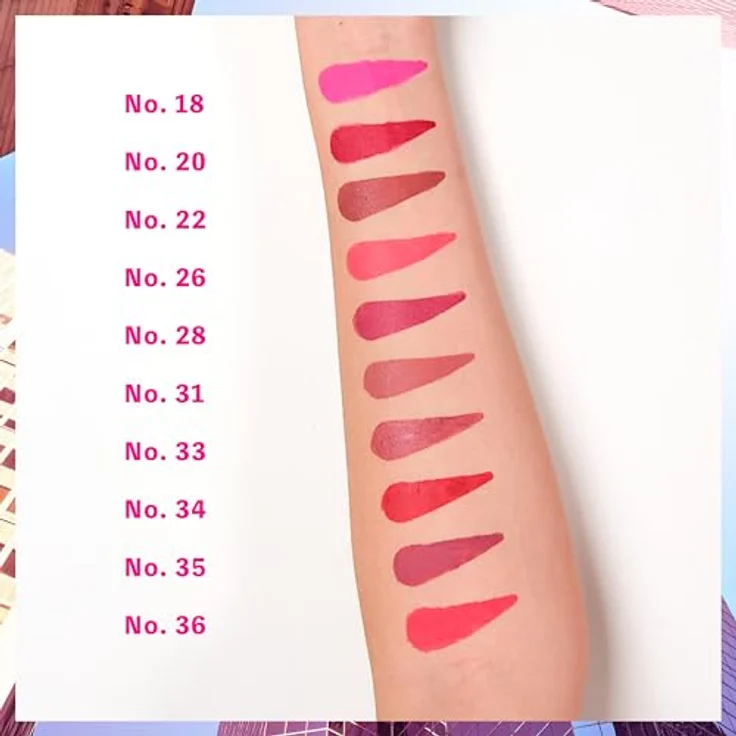 Dermacol 16H Lip Colour, langlebiger, glänzender Lippenstift, Farbton 03 Hot Date, 2x4 ml, hochpigmentierte Textur mit Langzeiteffekt und Vitamin E – Bild 10