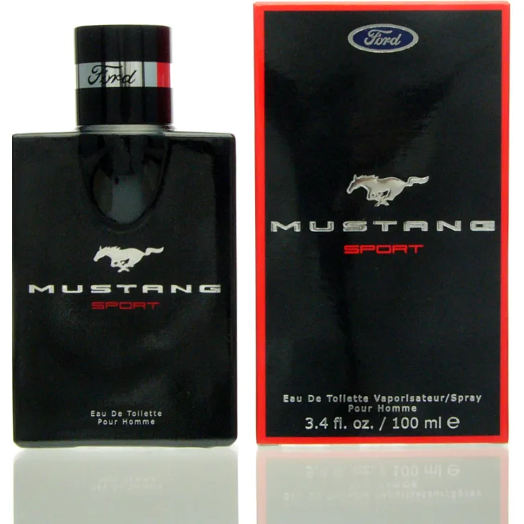 Mustang Mustang Sport Eau De Toilette 100 ml, würzig-holziger Herrenduft mit Bergamotte, Lavendel und Zedernholz