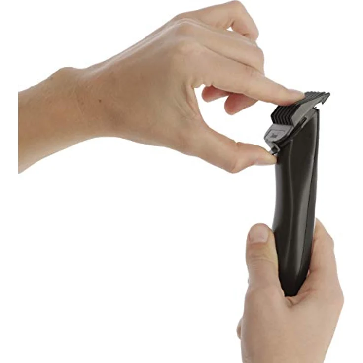 CLIPSTER CuttoX Akku-Schermaschine mit Edelstahl-Scherkopf, 3 Aufsteckkämme und Zubehör – Bild 2