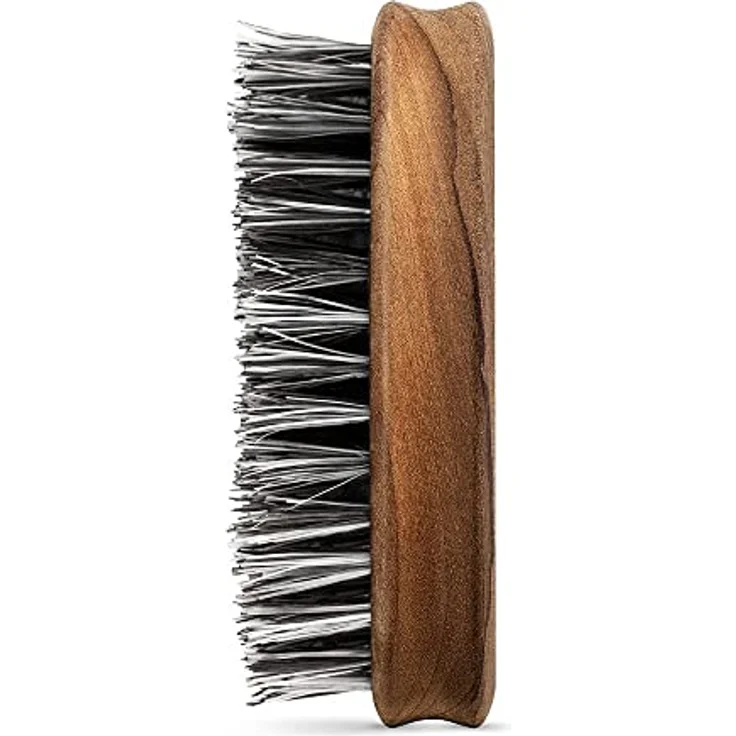 Bartbürste · BROOKLYN SOAP COMPANY · Bürste mit veganen Borsten - für die tägliche Bartpflege von 3-Tage-Bart oder Vollbart · Beard Brush als Geschenk für Männer und für die Reise ✓ – Bild 2