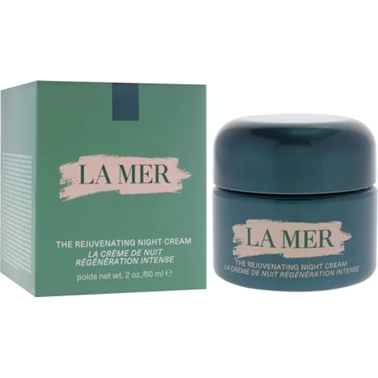 La Mer The Rejuvenating Night Cream, verjüngende Gesichtscreme zur Hautregeneration über Nacht, 60 ml – Bild 3
