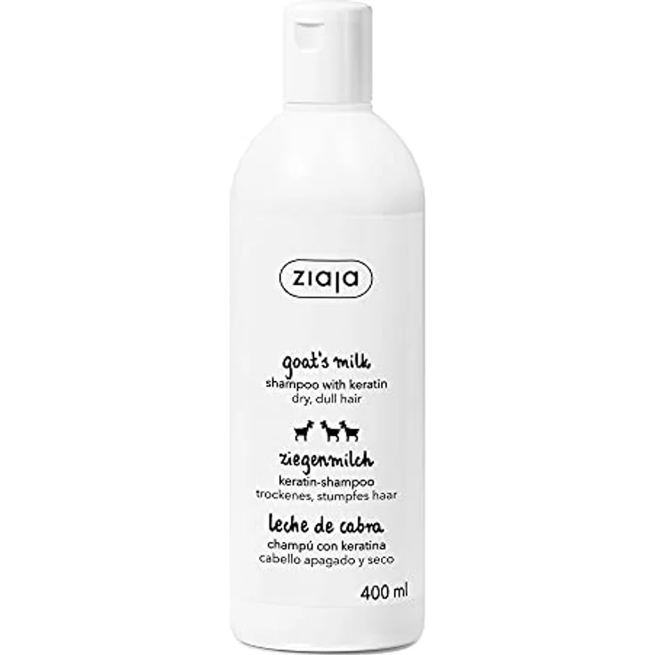 Ziaja Goat's Milk Shampoo, stärkendes Shampoo für trockenes und beschädigtes Haar, 400 ml – Bild 3