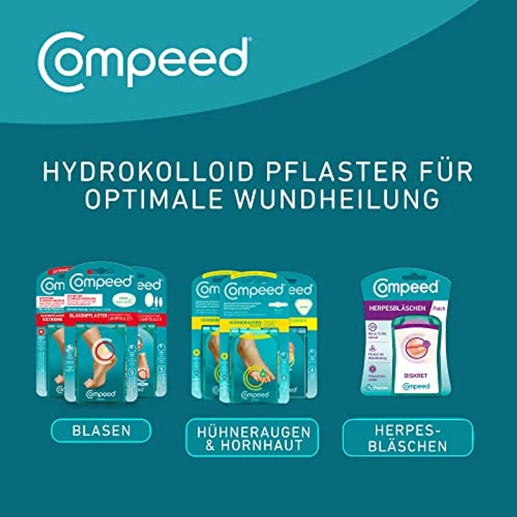 Compeed Ballenschutz Pflaster 5 St., Druck- und Schmerzlinderung, Schutz vor Reibung – Bild 7