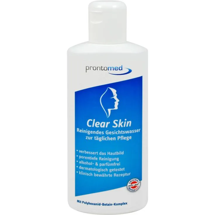 Prontomed Clear-Skin reinigendes Gesichtswasser 200 ml, für Damen und Herren