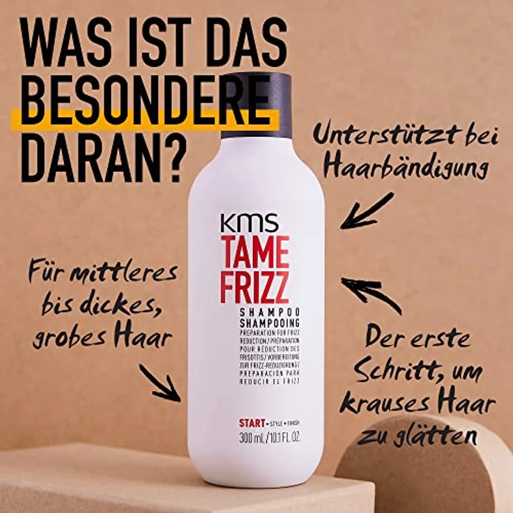 kms TameFrizz Shampoo 300 ml – Bild 2
