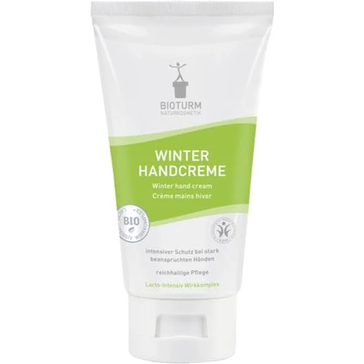 Bioturm Winter-Handcreme 18 x 75 ml, reichhaltige Pflege für trockene und rissige Hände, Bio-zertifiziert