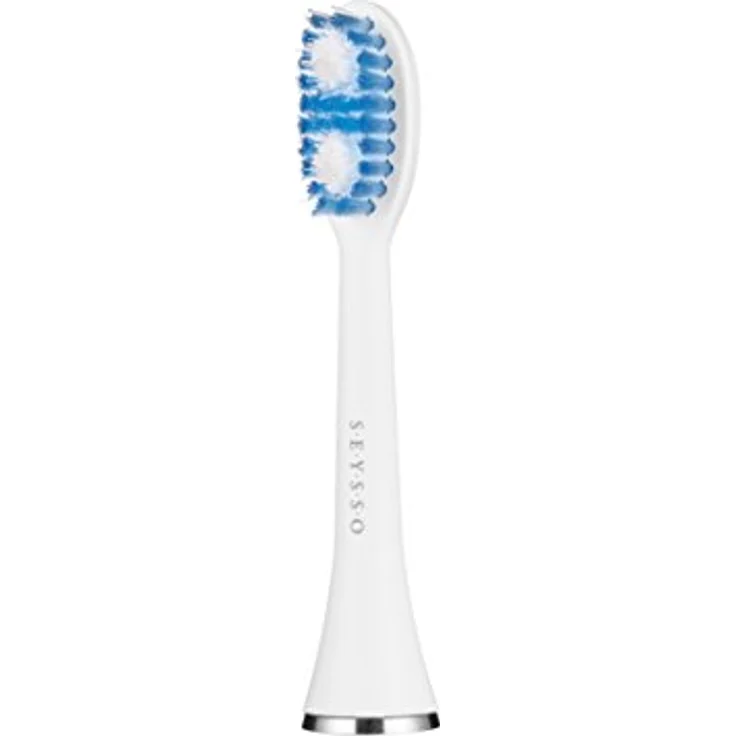Seysso Oxygen Ultra Clean Tips, Ersatzbürstenköpfe für Schminkpinsel, 2 Stück, Blau – Bild 2