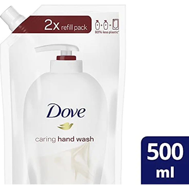 Dove Pflegende Hand-Waschlotion fine silk Nachfüllbeutel 500 ml für Alle Hauttypen geeignet – Bild 2