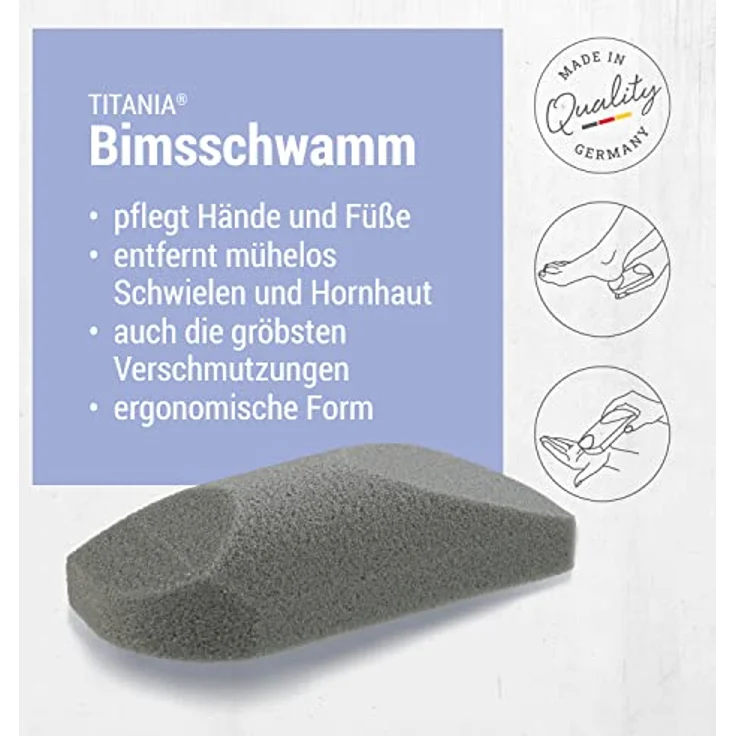 Titania Fabrik Titania Bimsschwamm – Bild 5