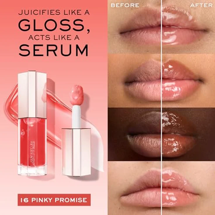 Lancôme Lip Idole Juicytreat Lipgloss No.16 Pinky Promise, 8.5 ml, lipgloss in Pink – Bild 2