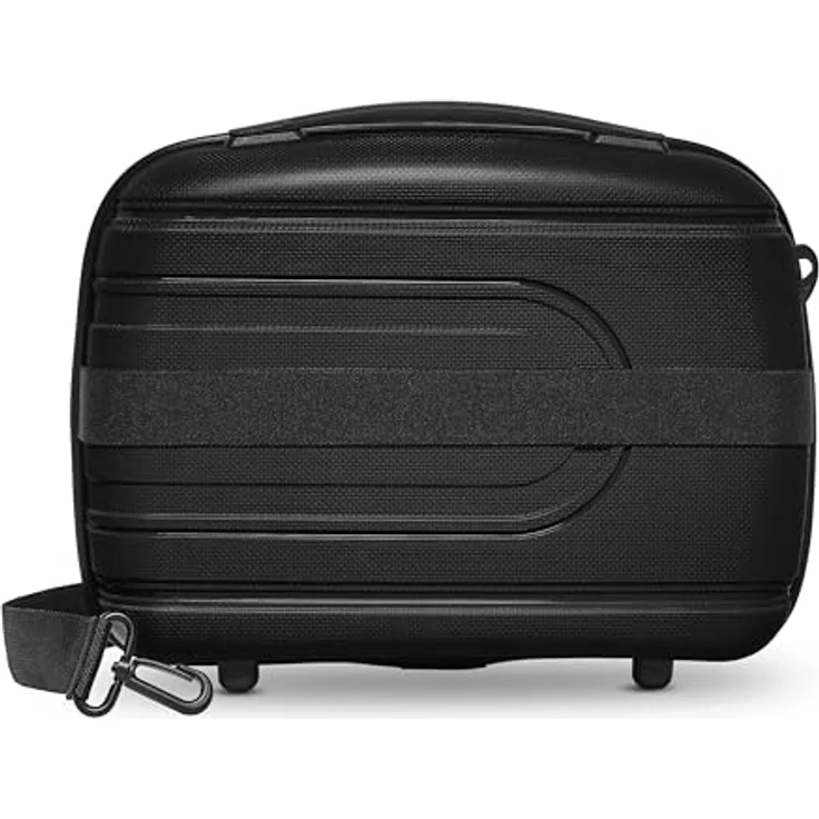 Redolz Beautycase Essentials 11, Polypropylen, kompakt und robust mit Innenfächern und Tragegriff, schwarz – Bild 9