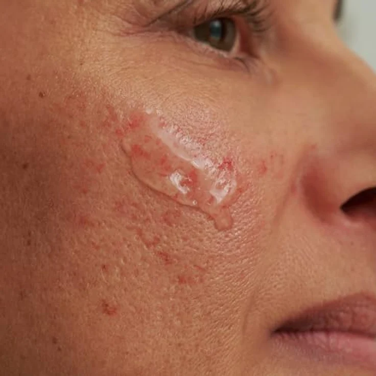 DADO SENS SENSACEA ROSACEA KENNENLERN-SET, Intensivserum (15 ml) + Gesichtsemulsion (15 ml) + Reinigungsgel (25 ml), Beruhigend und kühlend für Couperose & leichte Rosacea, Vegan – Bild 3
