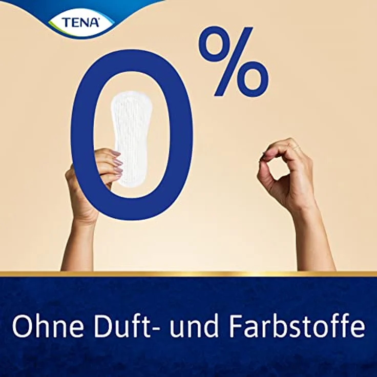 TENA Lights Sensitive Discreet, Monatspaket mit 140 Slipeinlagen, Dreifachschutz vor Auslaufen, Feuchtigkeit und Gerüchen – Bild 2