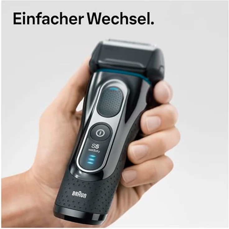 Braun Zubehör Combipack 52B, Rasierklinge und Folie für Serie 5, FlexMotionTec, Schwarz – Bild 6