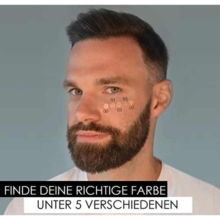 Maybelline New York Abdeckstift für Männer, Concealer mit Goji-Beere, Farbe Nr. 01 Light, 6,8ml, zum Kaschieren von Augenringen und Pickeln, für ein waches Erscheinungsbild – Bild 4