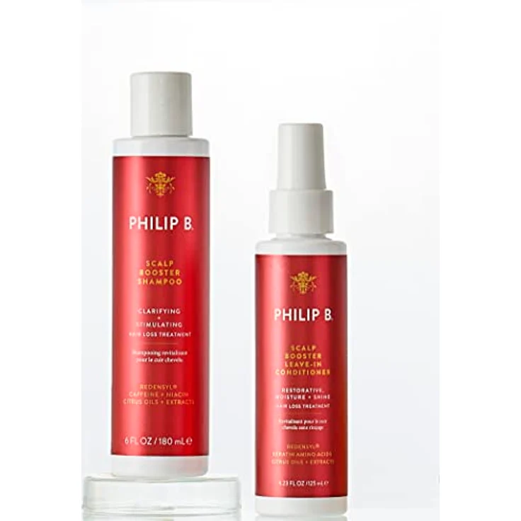 PHILIP B Scalp Booster Shampoo, Haarpflege mit Redensyl®, Niacin und Koffein, 180 ml – Bild 4