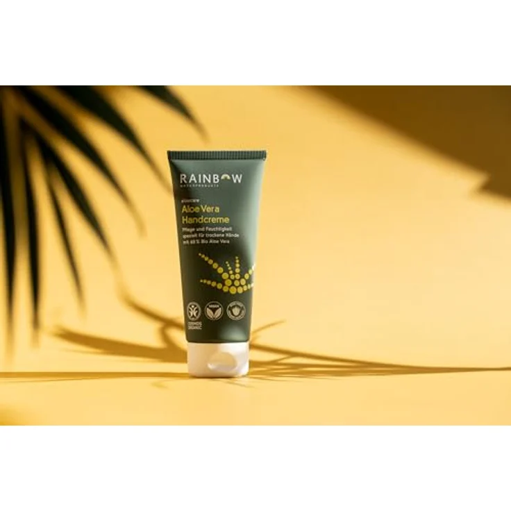 AloeCare Aloe Vera Handcreme 100 ml Feuchtigkeitscreme After Sun Bio zertifiziert – Bild 2