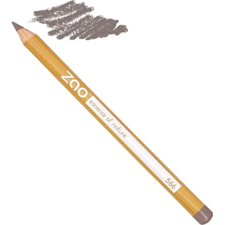 Zao Multifunction Bamboo Pencil, Augenbrauenfarbe mit pflegenden Ölen, 1,14 g