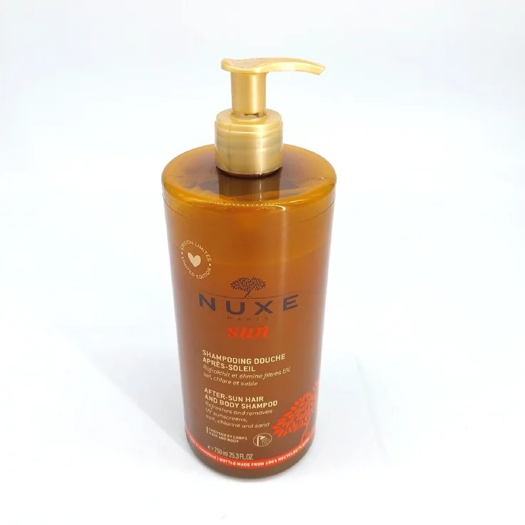 Nuxe Sun After Sun Hair Shampoo, reinigendes Duschshampoo, 750 ml