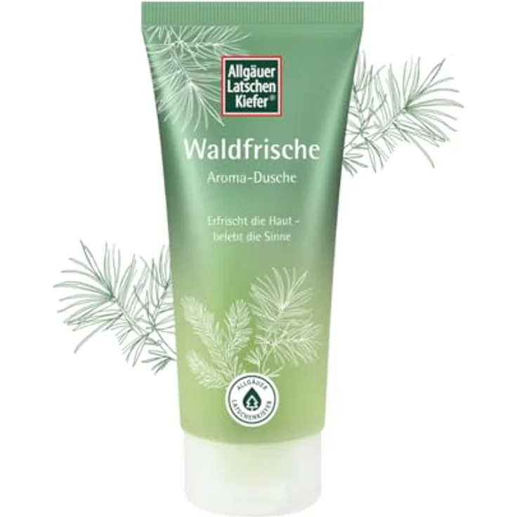 Allgäuer Latschenkiefer Waldfrische Aroma-Dusche, Duschgel mit frisch-herbem Duft, 200 ml – Bild 2