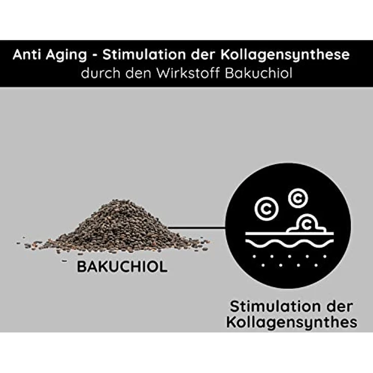 RAU Cosmetics Bakuchiol Anti Aging - resist aging! Rich Cream 50 ml - Reichhaltige Gesichtscreme gegen Falten & Trockene Haut like Retinol – Bild 3