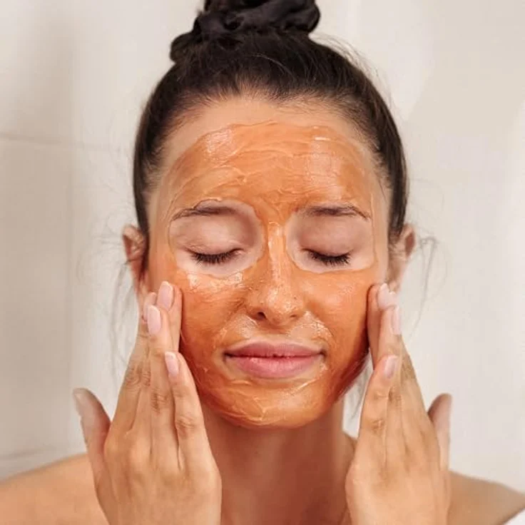 junglück JUNGLÜCK Tonerde Maske - Natürliche Gesichtsmaske zur Reinigung und Pflege bei unreiner Haut mit BIO Weidenrinden-Extrakt, Vegan – Bild 3