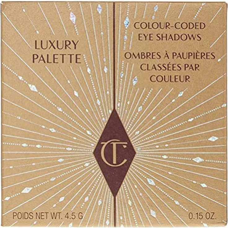 CHARLOTTE TILBURY Luxury Palette Fire Rose Lidschatten-Palette 4,5 g, rosé, mit 4 verträumten Farbtönen – Bild 2