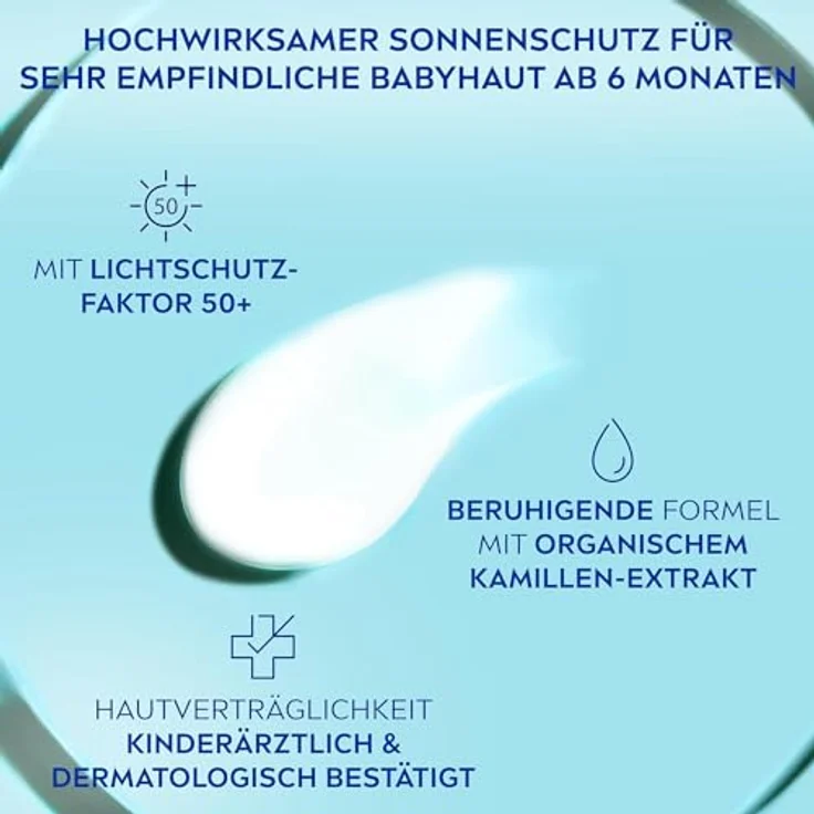Nivea Kinder Sonnenschutz Sun Kids Schutz & Sensitiv Sonnenspray LSF50 hoher Lichtschutzfaktor 200 ml – Bild 3