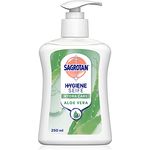 Sagrotan Handseife Aloe Vera – Hygienische Flüssigseife – 1 x 250 ml Seifenspender