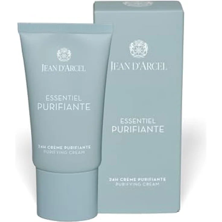 JEAN D'ARCEL ESSENTIEL 24H CRÈME PURIFIANTE, Mattierende Gesichtscreme für Mischhaut und unreine Haut, 50 ml - Reguliert Talg und spendet Feuchtigkeit – Bild 1