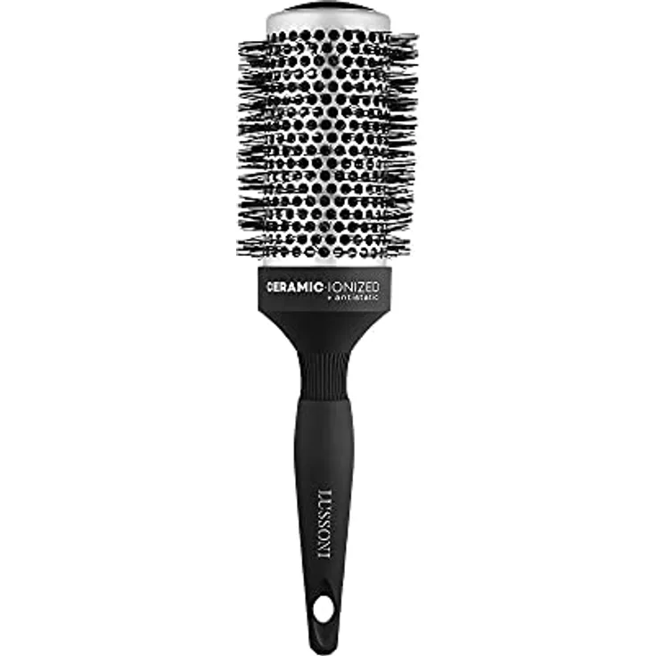 TB TOOLS FOR BEAUTY LUSSONI Care&Style Professionelles Styling Haarbürste Für Mittellange Und Kurze Haare (53 mm)