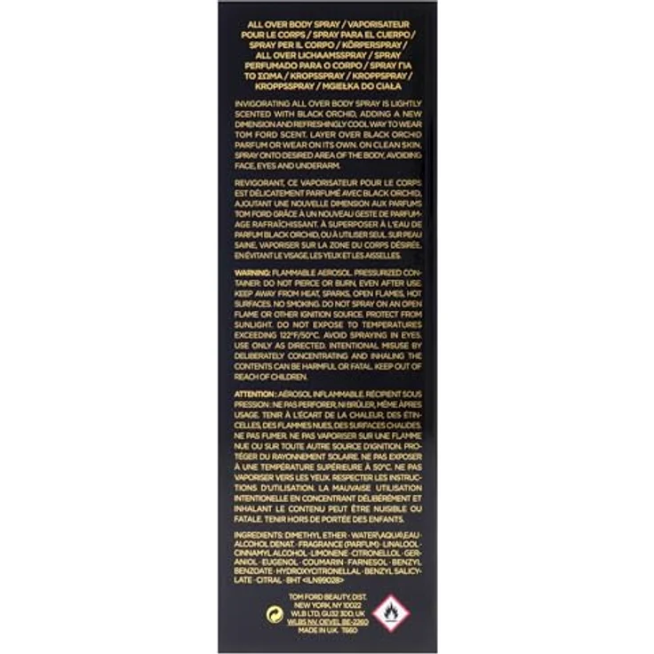 Tom Ford Black Orchid All Over Body Spray 150 ml  – Bild 8