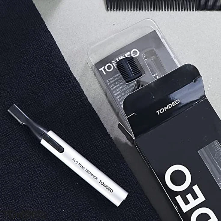 Tondeo technic Mini Trimmer Man für Gesichts- und Körperhaare Klinge aus rostfreiem Stahl – Bild 5