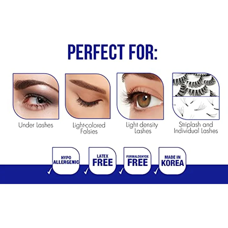 Ardell Duo Quick-Set Striplash Adhesive Schnelltrocknender klarer Kleber mit Pinsel 5 g – Bild 6