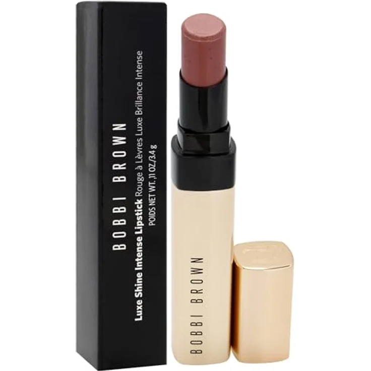 BOBBI BROWN Luxe Shine Intense Lipstick 01 Bare Truth, Lippenstift mit Dimensional Shine Magnifier Complex und feuchtigkeitsspendender Formel, 2,3 g – Bild 3