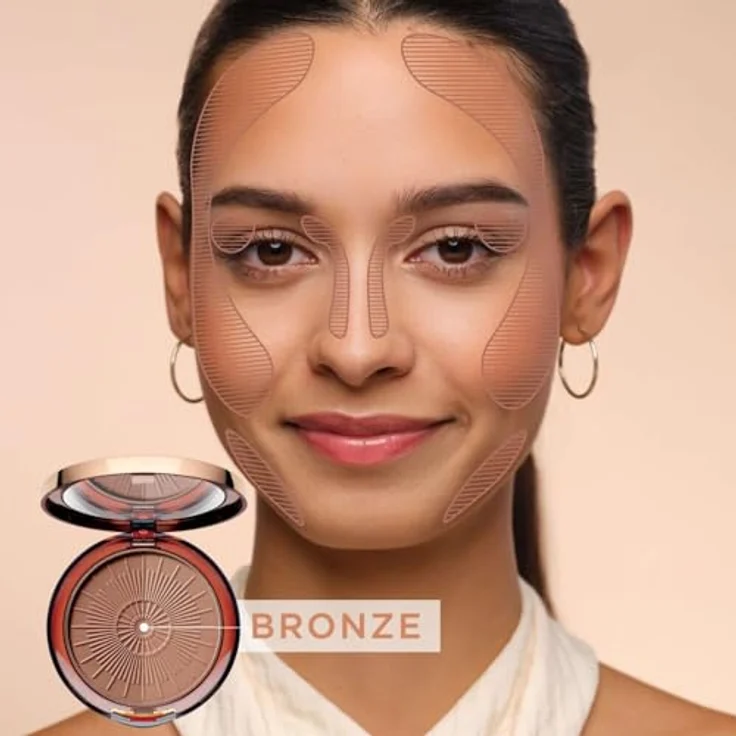 ARTDECO Bronzing Powder Compact 10 g, langanhaltender Bronzer für natürlichen Look mit warmen Farbtönen, vitaminreiche Pflege – Bild 5