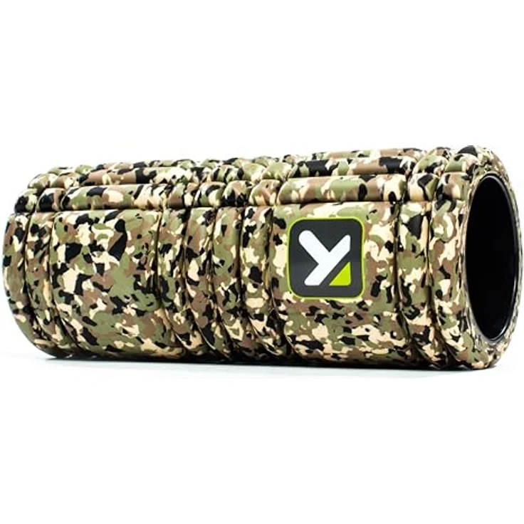 Trigger Point Grid Foam Roller, Massagegerät mit hartem Innenkern und weicher Außenrolle für individuelle Intensitätsanpassung – Bild 1