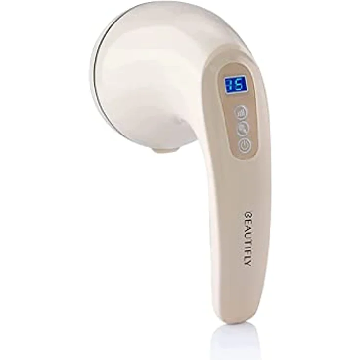 Beautifly Massagegerät B-SKINN-BODY Cellulite Massagegerät Set mit rotem Wärmelicht und 10 Intensitätsstufen – Bild 3