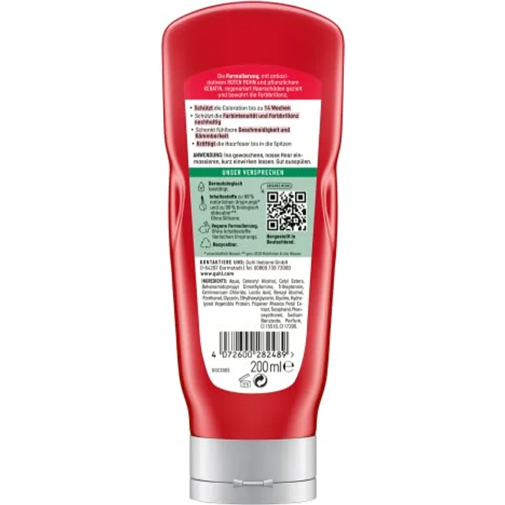 Guhl Color Schutz & Pflege Spülung- Inhalt: 200 ml - Haartyp: coloriert – Bild 2