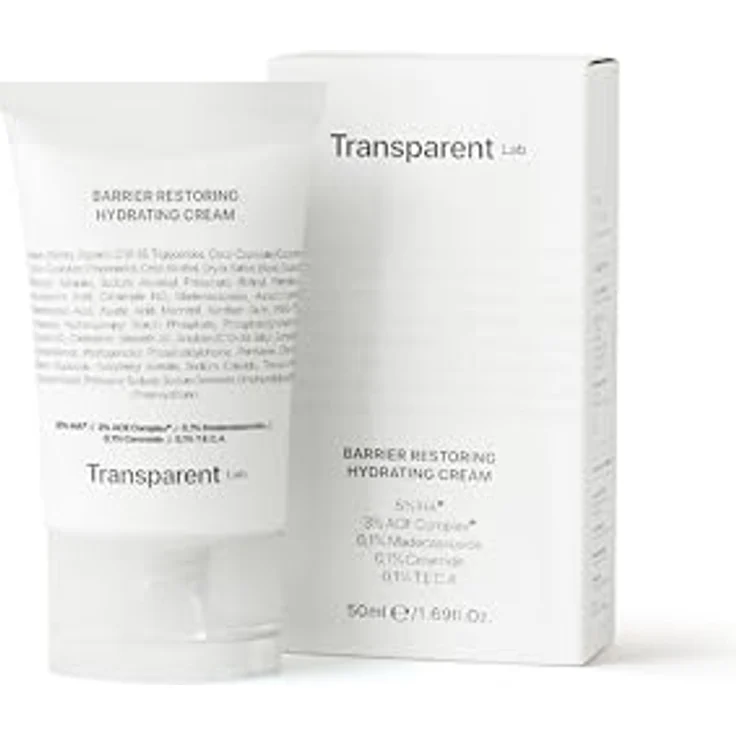 Transparent Lab Barrier Restoring Hydrating Cream, ultra-feuchtigkeitsspendende Gesichtscreme mit Hyaluronsäure und Antioxidantien, 50ml – Bild 8