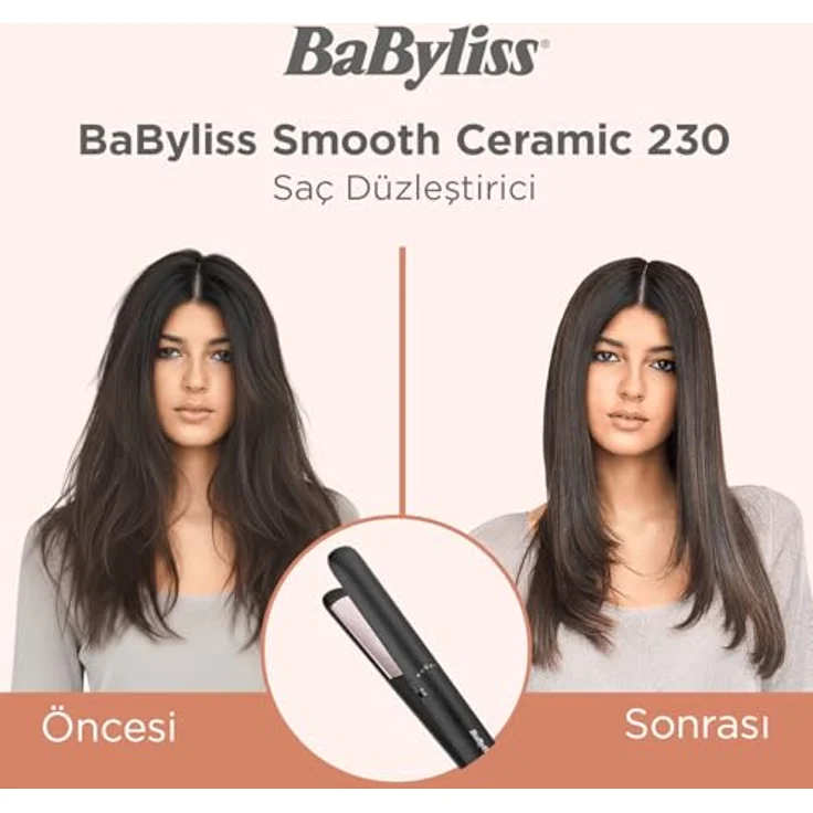 BaByliss, Glätteisen, Glätteisen Smooth Ceramic 230 (Glätteisen) – Bild 9
