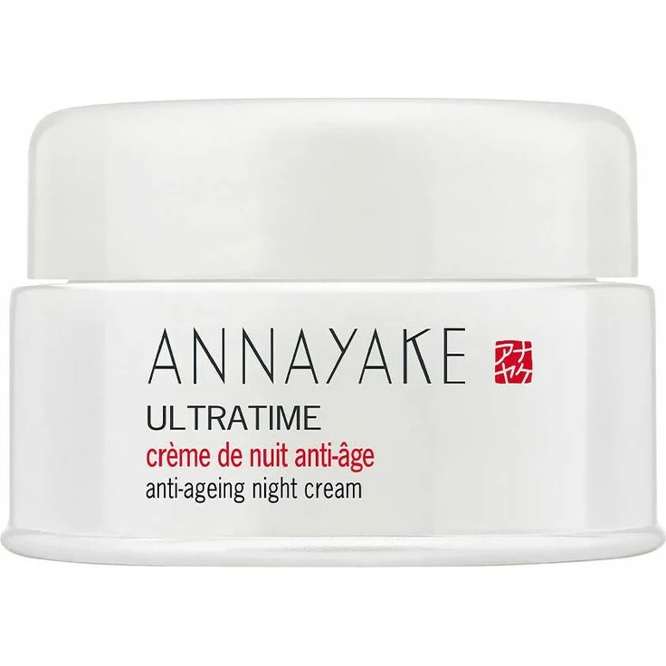 Annayake ULTRATIME Anti-Ageing Nachtcreme, 50ml, regenerierende Gesichtscreme für reife, sensitive Haut, alkoholfrei