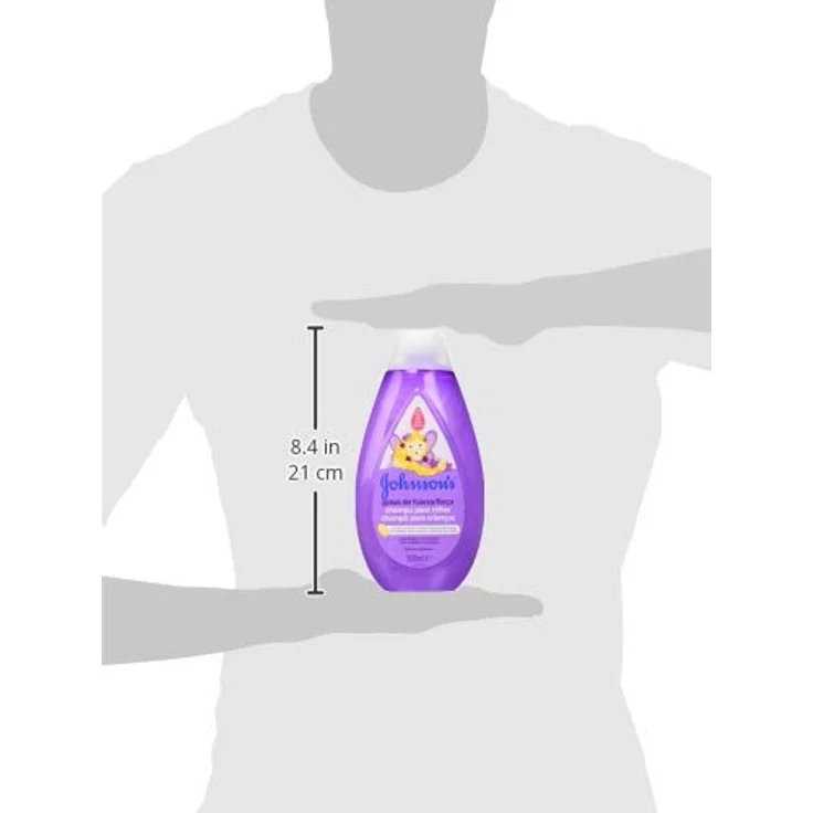 Johnson & Johnson Kindershampoo, hypoallergen, 500ml für alle Haartypen – Bild 6