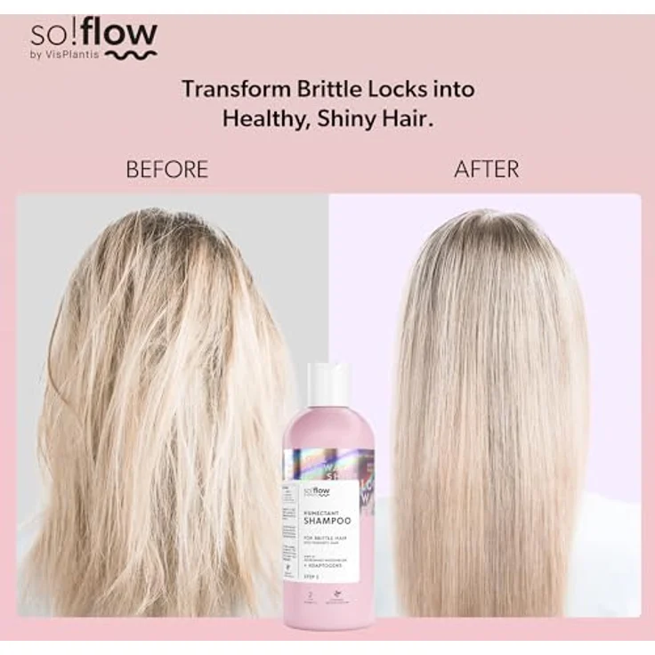 SO!FLOW High Porosity Hair Humectant Shampoo, 400 ml, feuchtigkeitsspendendes Haarshampoo für Schuppen- und Juckreizbekämpfung – Bild 4