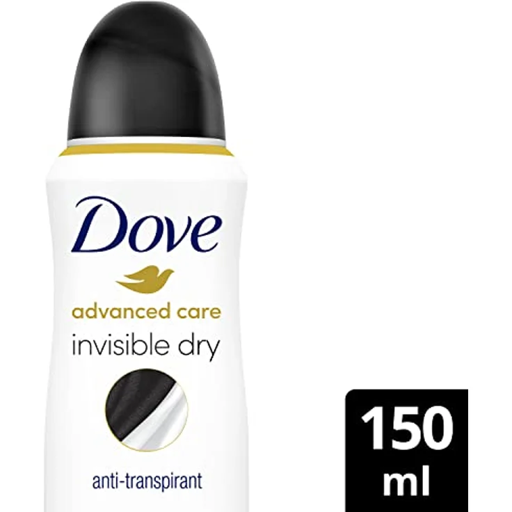 Dove Advanced Care Anti-Transpirant Deo-Spray Invisible Dry schützt 72 Stunden vor Körpergeruch und Achselnässe mit Skin Hydration Technology 150 ml 1 Stück – Bild 2