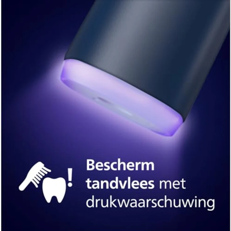 Philips Sonicare Elektrische Zahnbürste Series 7100 HX7423/08, 4 Putzmodi, 3 Intensitätsstufen, 4 Aufsteckbürsten, visuelle Andruckkontrolle – Bild 4