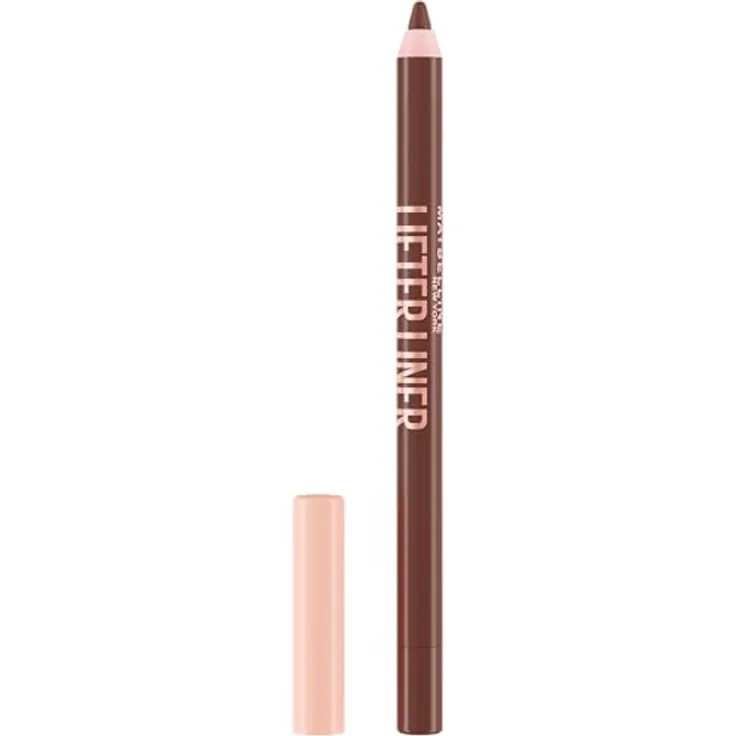 Maybelline New York MNY Lip Lifter, Lipliner mit Hyaluronsäure, Farbe 001 Cross The Line