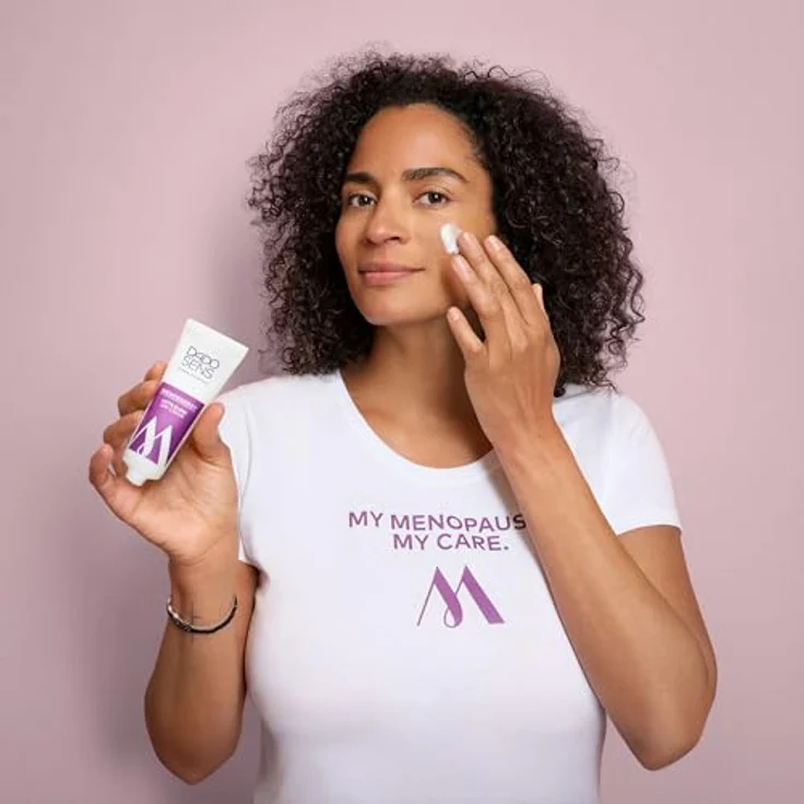 Dado Sens MENOENERGY LET‘S GLOW TAGESCREME (40ml) - Veganes Kollagen, Green Chiretta, Feuchtigkeitsspendend, Reduziert Müdigkeit & Stress, Für strahlende Haut, Vegan – Bild 3