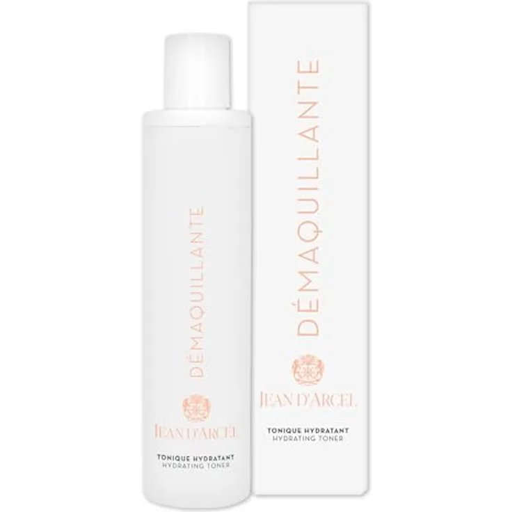 JEAN D'ARCEL DÉMAQUILLANTE tonique hydratant Hydrating-Gesichtswasser gegen trockene Haut mit Hyaluronsäure & Aloe vera 200 ml