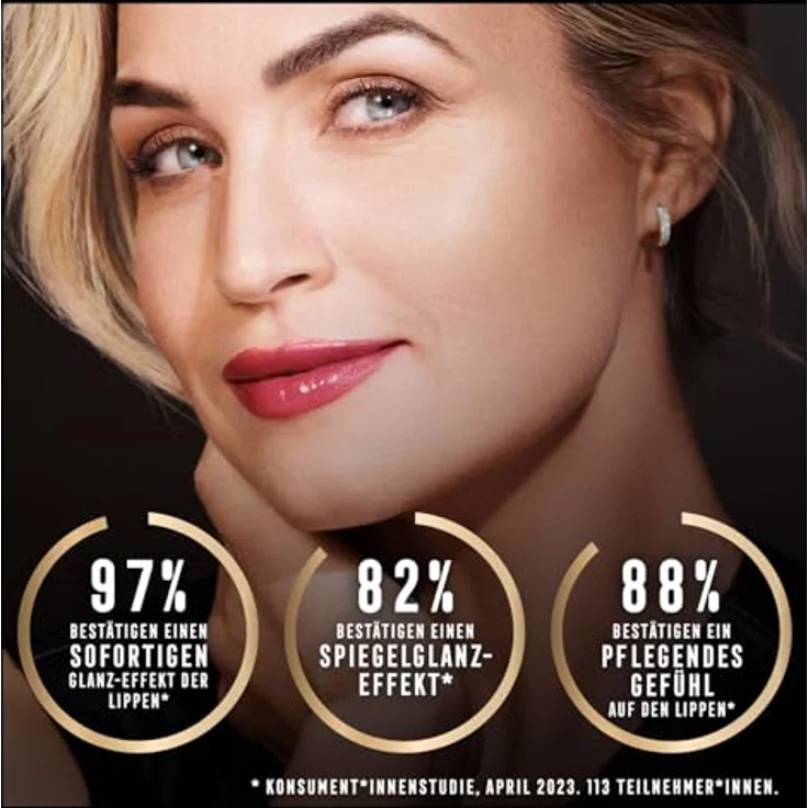 Max Factor 2000 Calorie Lip Glaze, farbiges Hochglanz-Lipgloss mit Volumen-Effekt, Nährstoffkomplex mit Hyaluron und Squalan, vegan, Fb. 170 Nectar Punch, 4.4ml – Bild 5